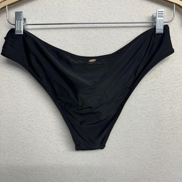 NWT Kamoni Bikini Stripe Top Black Bottom - Picture 9 of 16